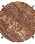 Melange - Joie De Vivre Spot Table - Red / Gold