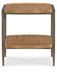 Cashiers - Tiered End Table - Almond