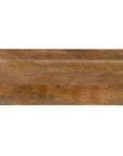 Swirl Door Entertainment Console - Light Brown / Dark Brown
