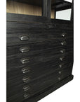 Balmoral - Single Display Cabinet - Black