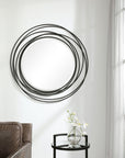 Whirlwind - Round Mirror