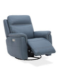 Sawyer - Swivel Glider With Power Headrest, Lumbar, Heat & Massage