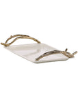 Baldwin - Tray - Beige / Gold