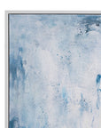 Lake Time Framed Canvas - Blue