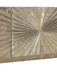 Melange - 78" Big Bang Entertainment Console - Pearl Silver