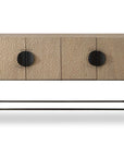 Lunar - 4 Door Elm Wood Cabinet