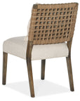 Sundance - Woven Back Side Chair Set of 2 - Beige / Light Brown