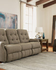 Devon - Reclining Sofa, Nailhead Trim