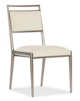 Geometry - Metal Side Chair - Radiance / Beige
