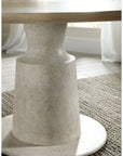 Cascade - Pedestal Dining Table - Light Brown