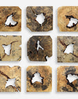 Bahati - Wood Wall Decor (Set of 9) - Natural