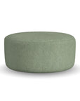 Pouf - Fabric Cocktail Ottoman - Olive