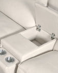 MS - Vann Six-Piece Power Sectional - White
