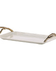 Baldwin - Tray - Beige / Gold