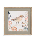 Shell Peppers III Framed Print - White