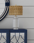 Tigris - Table Lamp - White / Light Brown