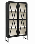 Donahue - Display Cabinet - Black