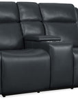 MS - Nelson Zero Gravity Power Console Loveseat With Power Headrests And Lumbar
