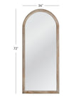 Bay - Floor Mirror - Light Brown