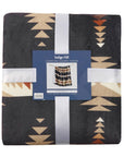 Campfire - Yosemite Campfire Sherpa Throw 6 Per Carton - Black