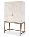 Melange - Dream Weaver Bar Cabinet - White