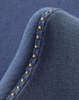Yareena - Wing Chair - Blue