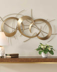 Motivate - Wall Art - Gold / Silver