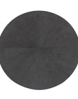 Waterfall - Round Dining Table - Deep Ebony