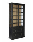 Balmoral - Single Display Cabinet - Black