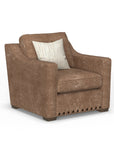 Milo - Fabric Chair With Nailhead Trim