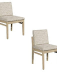 Trifecta - Dining Chair Set of 2 - Driftwood Cerused Oak