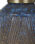Western Sky - Ceramic Table Lamp - Blue
