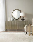 Home Accent - German Silver Console - Pearl Silver
