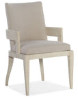 Cascade - Upholstered Arm Chair Set of 2 - Beige