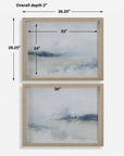 Breezy - Vista Framed Prints (Set of 2)