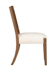 Lincoln - Upholstered Dining Chair - Brown / Milk