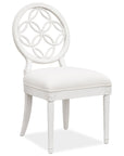 Melange - Brynlee Side Chair - White