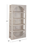 Bali - Bookcase - White Wash