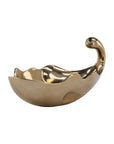 Elongated Bowl Set Set of 2 - Bronze / Gold