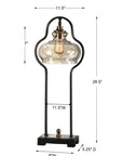 Cotulla - Desk Lamp - Aged Black