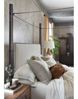 Big Sky - King Poster Bed With Canopy - Black