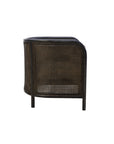 Montgomery - Cane Chair - Black / Beige