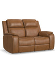 Ziggy - Power Reclining Loveseat With Power Headrest, Lumbar, Heat & Massage