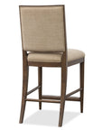Cashiers - Counter Chair - Chestnut / Willarae Cashew
