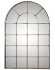 Barwell Arch - Window Mirror - Silver