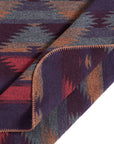 Gila - Full/Queen Wool Blend Blanket - Multi Color