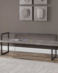 Herbert - Reclaimed Wood Bench - Light Brown