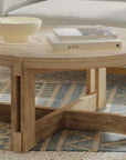 McGuire - Cocktail Table - Dark Brown