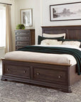 Grand Louie Storage Bed