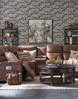James Reclining Modular Sectional